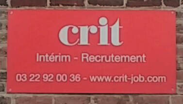 Agence CRIT AMIENS BTP
