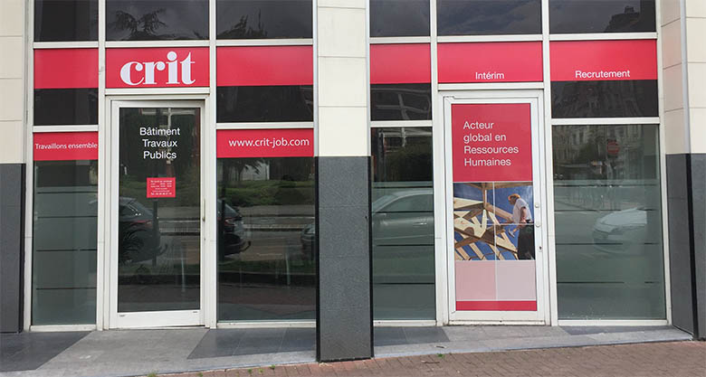 Agence CRIT LILLE BTP Gros oeuvre
