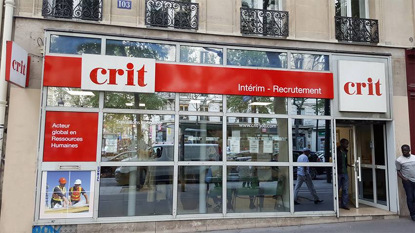 Agence CRIT PARIS BTP Gros oeuvre - Ferroviaire