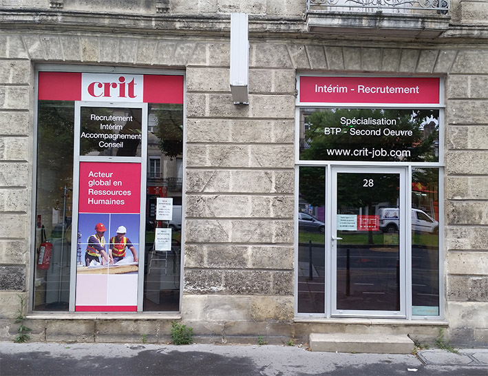 Agence CRIT BORDEAUX BTP